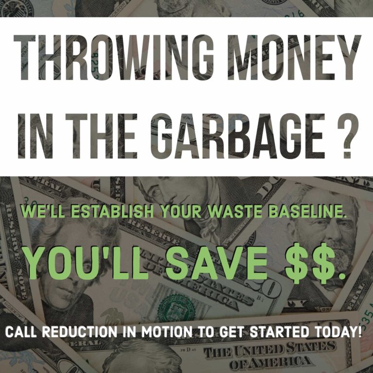 Are You Throwing Money Away? Reduction In Motion