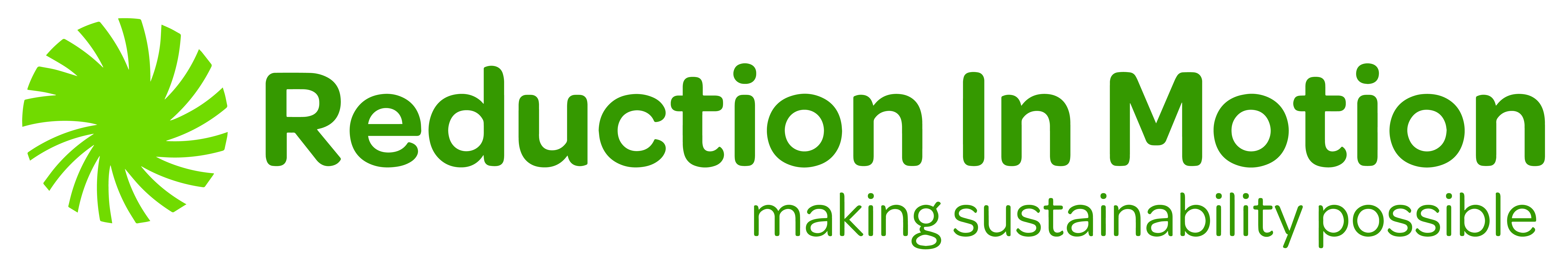 Reduction In Motion Logo Green