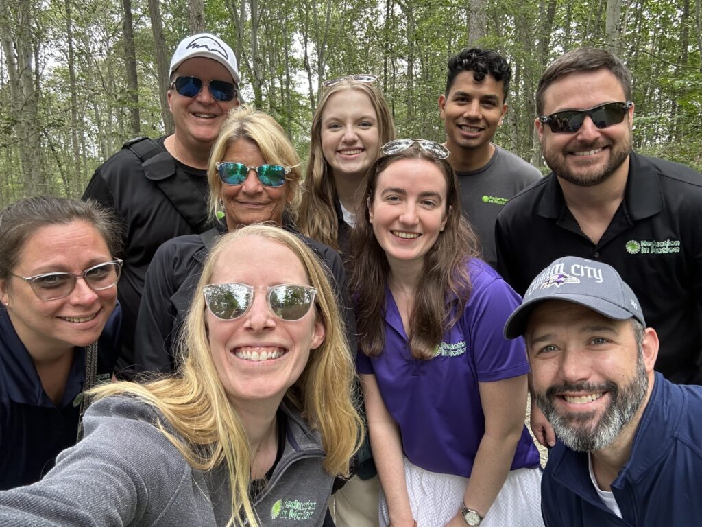 Picture of reduction in motion team