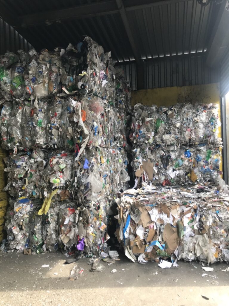 Compacted recycling