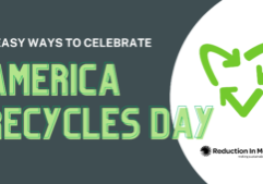 America Recycles Day Ideas Reduction In Motion