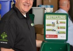 bill griffith from reduction in motion helps companies with waste management management and recycling