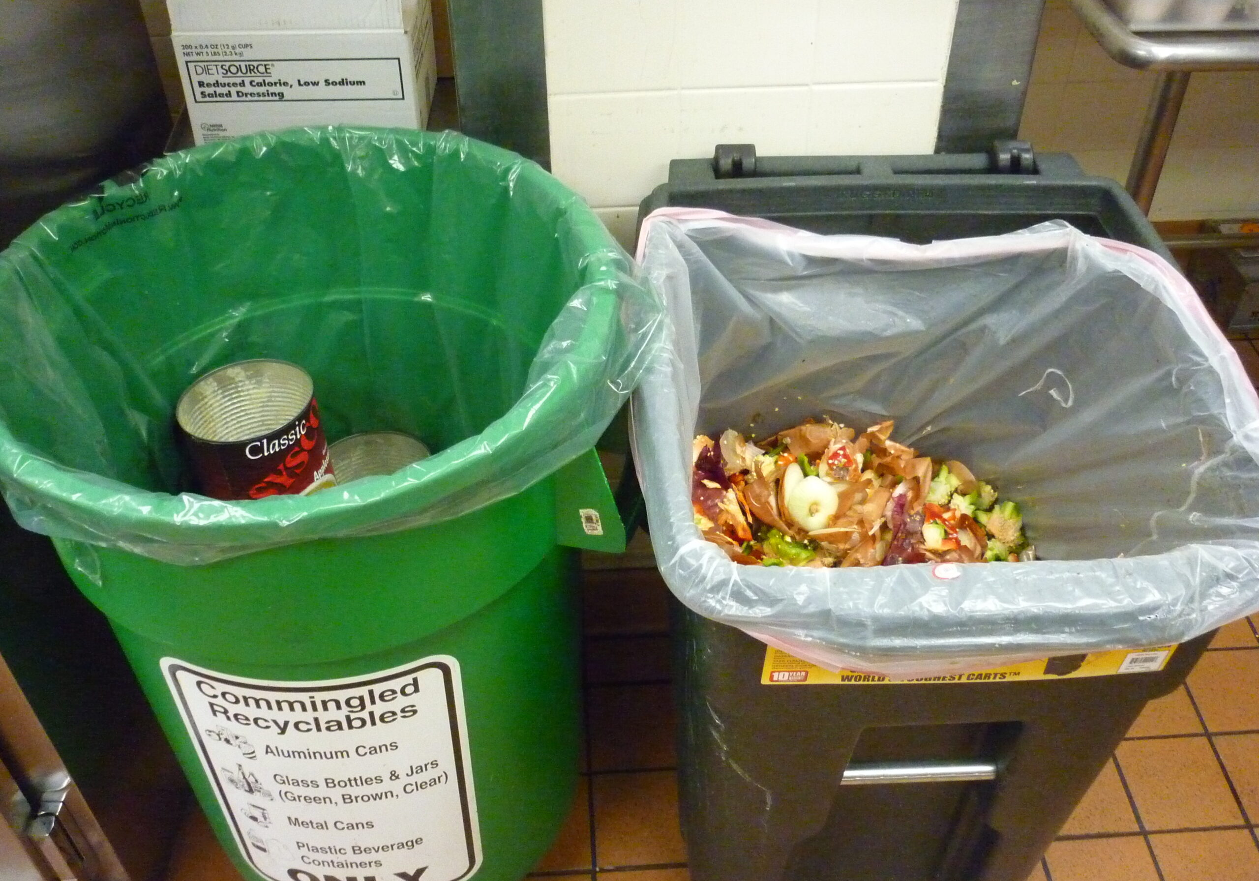 food waste composting food services recycling